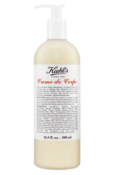 Shop Kiehl's Since 1851 Creme De Corps Hydrating Body Moisturizer, 4.2 oz In Bottle