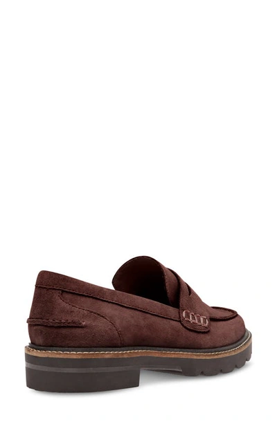 Anne Klein Women's Emmylou Lug Sole Loafers In Dk Brown