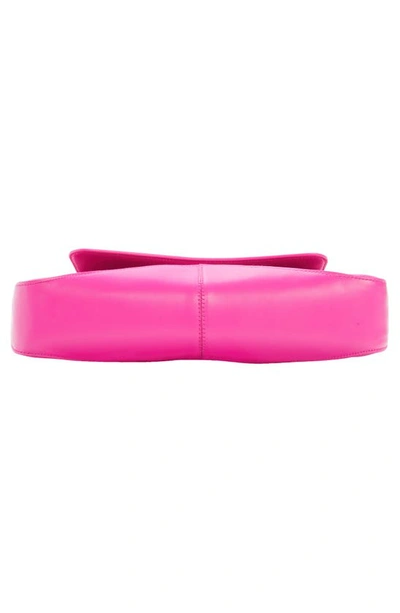 Balenciaga Xx Street Medium Leather Shoulder Bag In Lipstick Pink