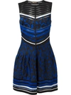 dressing gownRTO CAVALLI Leopard Print Perforated Skater Dress,CQM240MI001