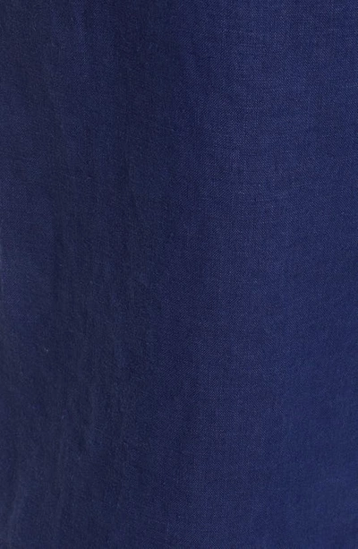 Tommy Bahama Two Palms High Waist Linen Pants In Island Navy