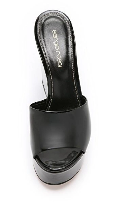 Shop Sergio Rossi Lakeesha Sandals In Black