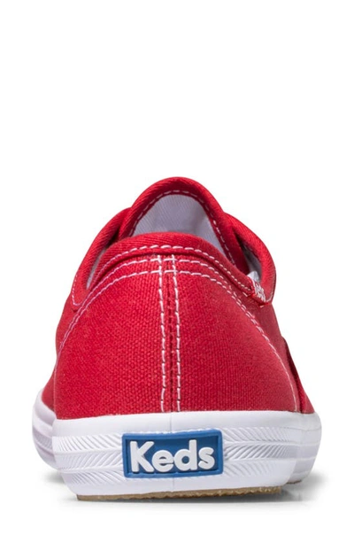 Kedsr Keds® 'champion' Canvas Sneaker In Red Canvas