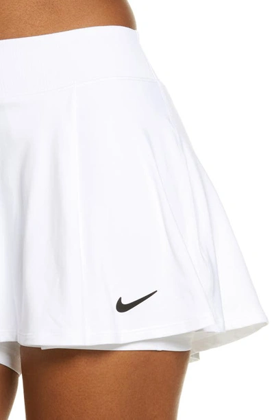 Shop Nike Court Victory Dri-fit Sport Skort In White/ Black