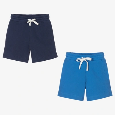 Shop Childrensalon Essentials Boys Blue Shorts (2 Pack)