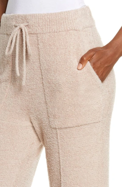 Shop Barefoot Dreams Cozychic Lite® Seamed Crop Lounge Pants In Feather