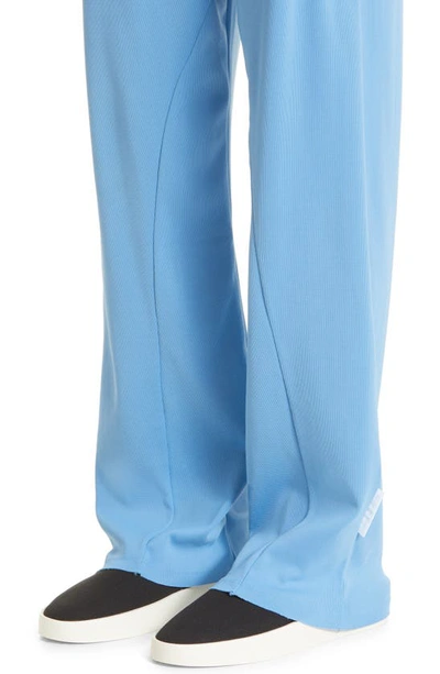 Shop Bianca Saunders Knit Lounge Pants In Blue