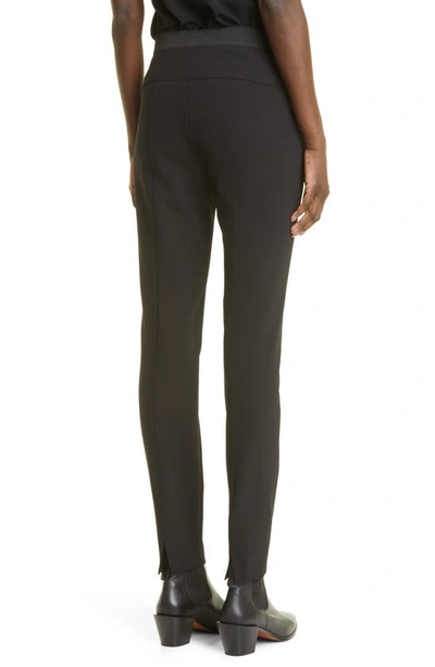 Shop Lafayette 148 Tribeca Skinny Pants In Black