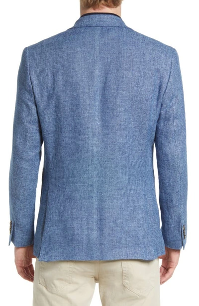 Shop Rodd & Gunn The Cascades Virgin Wool & Linen Sport Coat In Marine