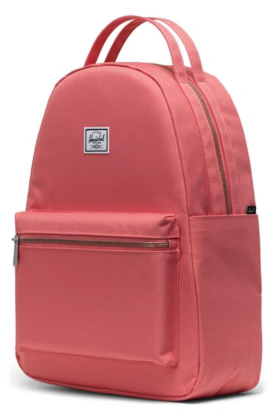Shop Herschel Supply Co Nova Mid Volume Backpack In Tea Rose