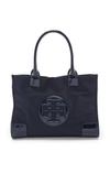 Tory Burch 'mini Ella' Nylon Tote - Blue In French Navy