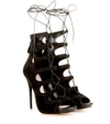 ALEXANDER MCQUEEN Suede lace-up sandals