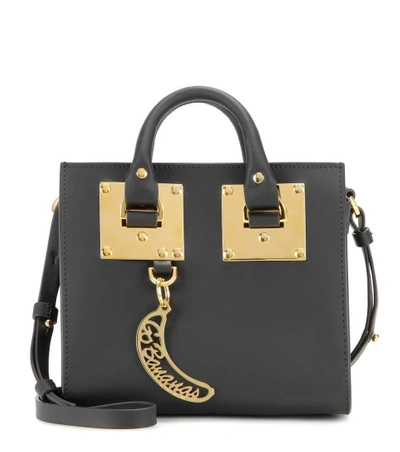 Shop Sophie Hulme Box Albion Leather Shoulder Bag