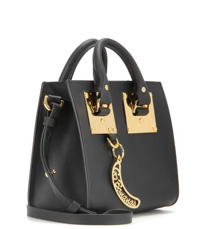 Shop Sophie Hulme Box Albion Leather Shoulder Bag