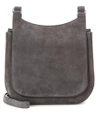 THE ROW Hunting Suede Shoulder Bag