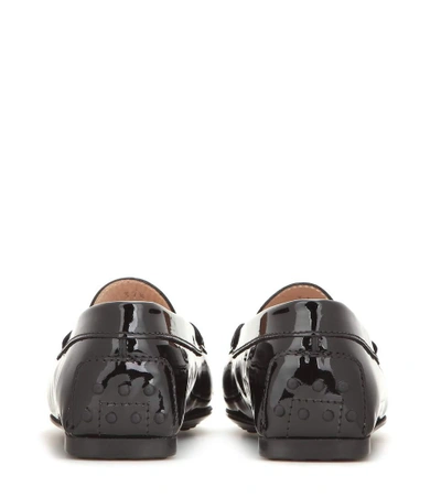 Shop Tod's City Gommini Patent Leather Loafers