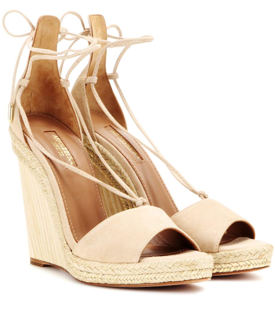 aquazzura wedge espadrilles