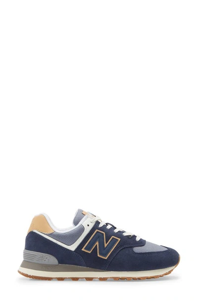 Shop New Balance 574 Classic Sneaker In Blue
