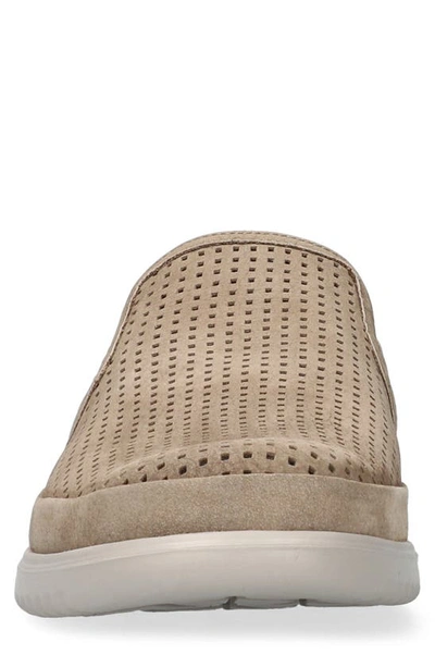 Shop Mephisto Tiago Perforated Loafer In Sand Nubuck