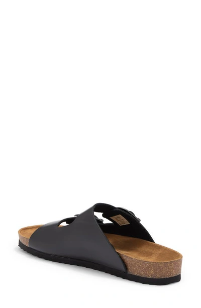Eastland Men's Cambridge Leather Slide Sandals In Black