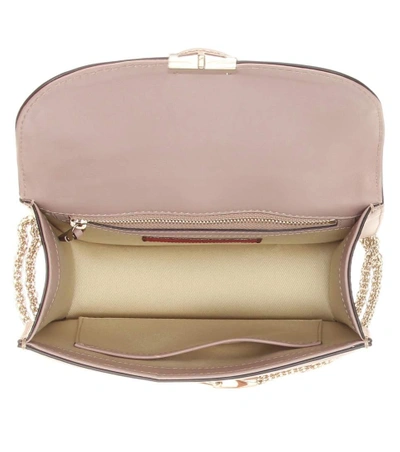 Shop Valentino Lock Small Leather Shoulder Bag