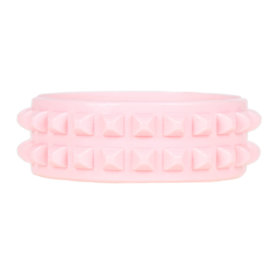 Shop Carmen Sol 2 Borchietta Bracelet In Baby Pink