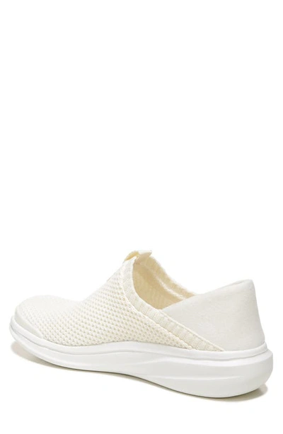 Shop Bzees Clever Slip-on Sneaker In Gardenia Knit
