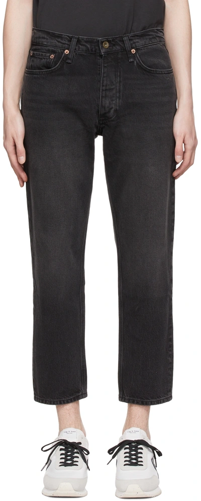 Shop Rag & Bone Black Beck Jeans In Highland