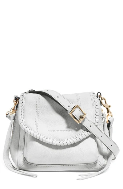 Shop Aimee Kestenberg Mini All For Love Convertible Leather Crossbody Bag In Cloud