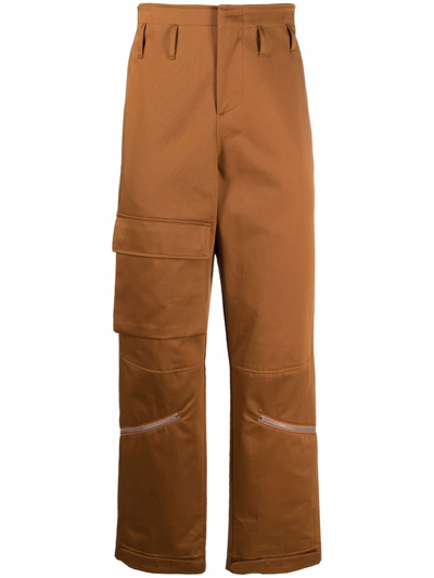 Shop 424 Pants In Brown