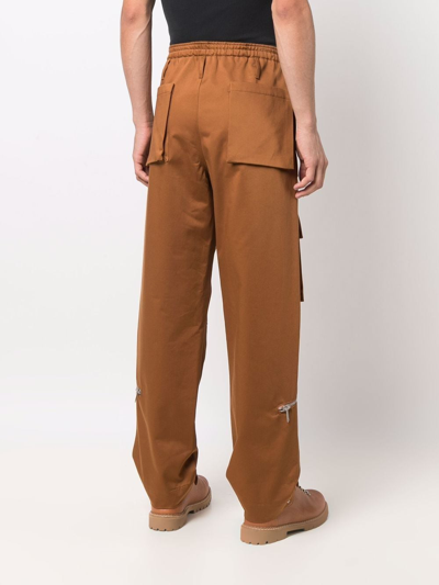 Shop 424 Pants In Brown