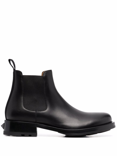 Shop Valentino Leather Boots