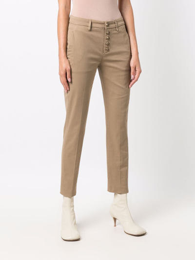 Shop Dondup Cotton Trousers
