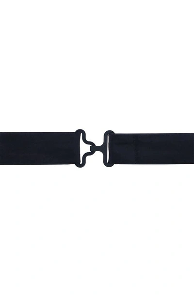 Trafalgar Sutton Pre-tied Silk Bowtie In Black