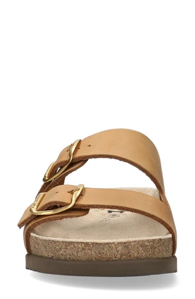 Shop Mephisto 'harmony' Slide Sandal In Camel