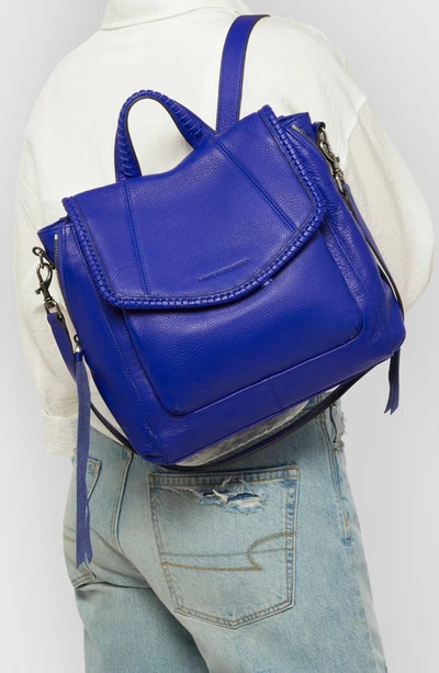 Shop Aimee Kestenberg All For Love Convertible Leather Backpack In Cobalt