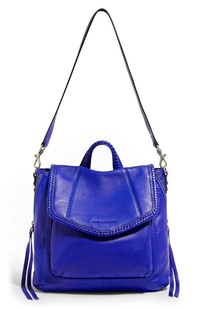 Aimee Kestenberg All For Love Convertible Leather Backpack In Cobalt