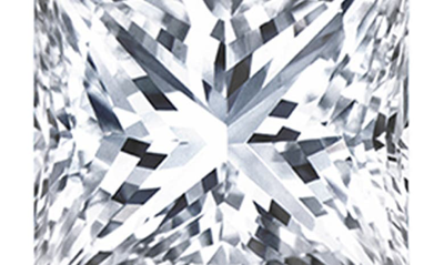 Crislu Brilliant Radiant Cut Cubic Zirconia Pendant Necklace In Platinum
