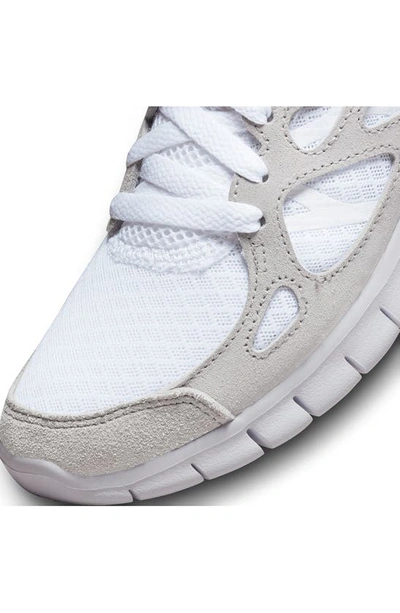 Shop Nike Free Run 2 Sneaker In White/ Summit White/ Platinum
