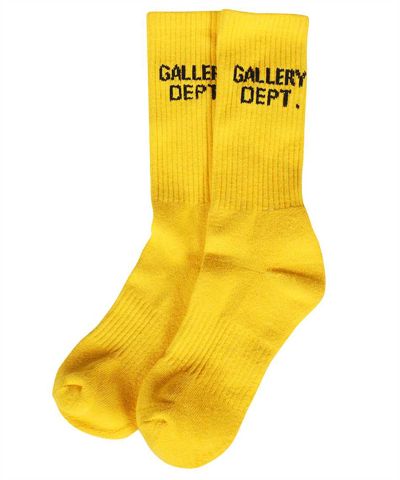 Shop Gallery Dept. Socks In Yellow