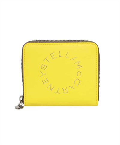 Shop Stella Mccartney Wallet In Yellow