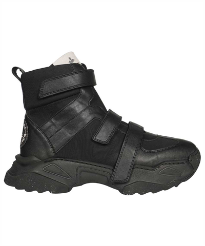 Shop Vivienne Westwood Romper Runner Sneakers In Black