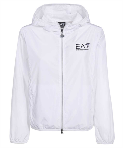 Shop Ea7 Jacket In White