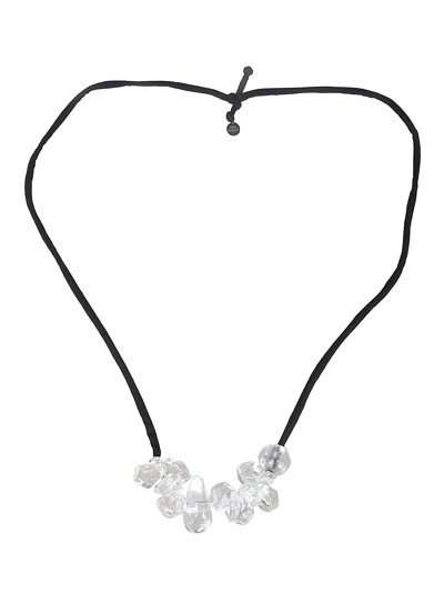 Shop Maria Calderara Women's  White Other Materials Necklace