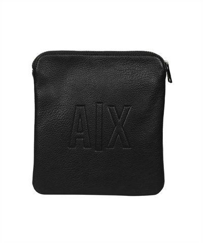 Shop Armani Exchange Crossbody Bag In Black