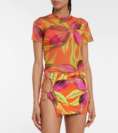 Louisa Ballou Beach Tee Printed T-shirt In Multicoloured