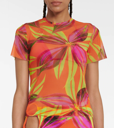 Louisa Ballou Beach Tee Printed T-shirt In Multicoloured