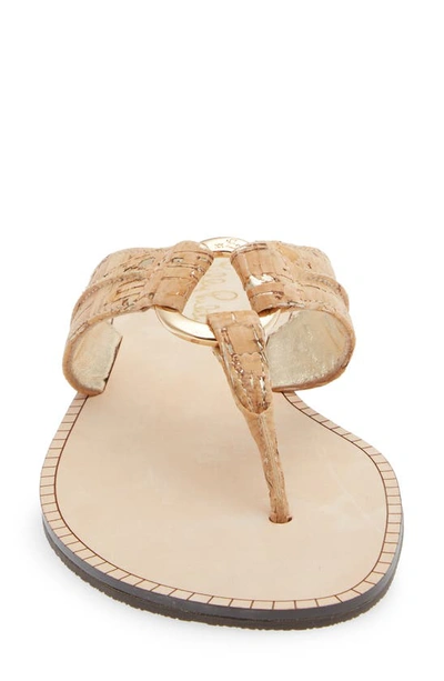 Shop Lilly Pulitzer Mckim Flip Flop In Natural