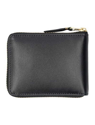 Shop Comme Des Garçons Wallet Zipped Wallet In Black