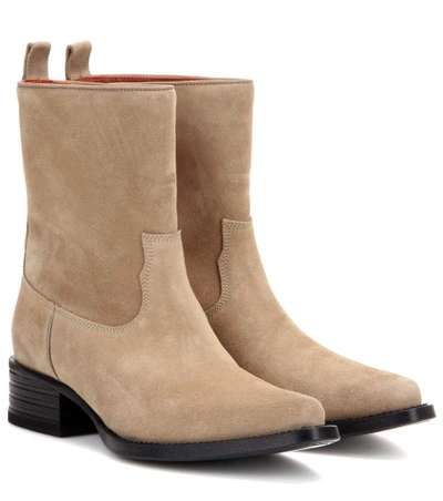 Acne Studios Mytheresa.com Exclusive Galane Suede Boots In Leige